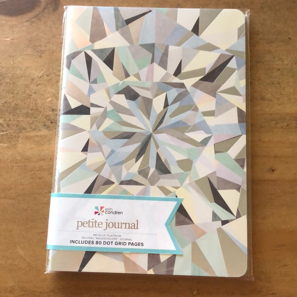 Erin Condren petite journal neutral kaleid…